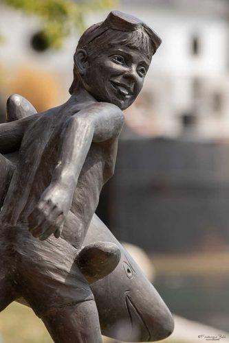 Sculpture de Tom Frantzen, artiste Belge.